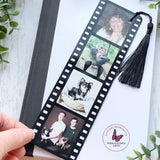 Custom Photo Film Strip Bookmark With Tassal