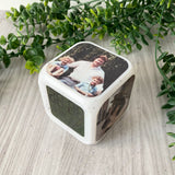Custom Photo LED Alarm Clock – Colour-Changing, Digital Display - Perfect Gift