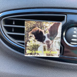 Personalised Photo Car Air Freshener Vent Clip - More Shapes Available