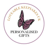 Personalised Letters To Heaven Notebook, Forget Me Not Gift, Memorial Gift, Thinking Of You