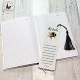 Personalised Bee Kind large Metal Bookmark, Gifts For Her, Letterbox Gift, Positivity Present