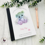Personalised Angel Baby Letters To Heaven Notebook, Memorial Gift, Bereavement Gift, In Loving Memory, Condolences Gift, Missing You Gift