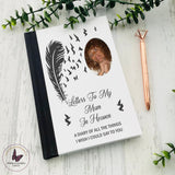 Personalised Photo Letters To Heaven Notebook