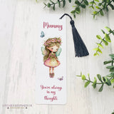 Personalised Letters To Heaven Notebook - Children's Fairy Journal