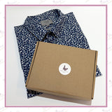 Packaged memorial bear keepsake ready for secure tracked delivery