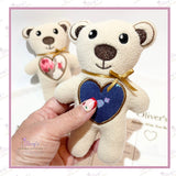 Always With You Bear – Personalised Memory Bear from Loved One's Clothing with Optional Angel Wings