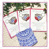 Memorial Robin Keepsake – Made from Loved One’s Clothing