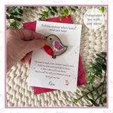 Memorial Robin Keepsake – Made from Loved One’s Clothing