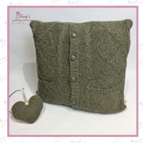 Memory Cushion - Made From Loved One’s Clothing