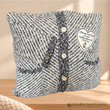 Handmade Memory Cushion – Made From Loved One’s Clothing