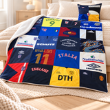Memory Blanket Made from Loved One's Clothing | Handmade Keepsake Blanket