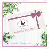 Digital Gift Card Online Shopping - E-Gift Card - Virtual Gift Voucher