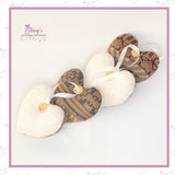 Memory Hanging Heart – Made from Loved One’s Clothes