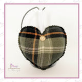Memory Hanging Heart – Made from Loved One’s Clothes