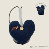 Memory Hanging Heart – Made from Loved One’s Clothes