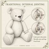 Robin – Traditional Jointed Memory Bear | Coming Soon