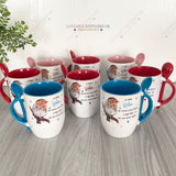 Robin Blue Spoon Mug – A Heartfelt Keepsake