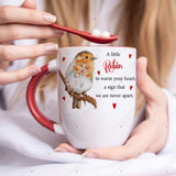 Robin Blue Spoon Mug – A Heartfelt Keepsake