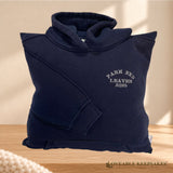 Handmade School Leavers Hoodie Cushion – Made From Your Child’s Hoodie