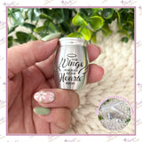 Small silver keepsake urn for human or pet ashes, supplied with a filling spoon and protective drawstring bag