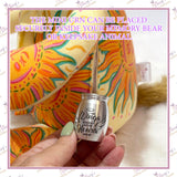 Mini memorial urn for storing human or pet ashes, hair, perfume or dried flowers as a precious keepsake