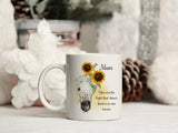 Personalised Forever In Our Hearts Mug, Sympathy Gift, In Loving Memory, Remembrance Mug, Hug In A Box Gift
