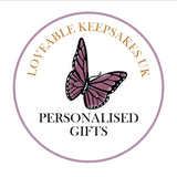 Personalised Purple Rose Heart Mug, Remembrance Gift, Keepsake Mug, Gift For Her, Gift For Him