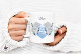 Personalised Angel Wings Mug, Memorial Gifts, Remembering Loved Ones, Condolences Gift, In Loving Memory, Home Decor