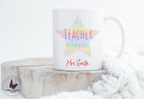 Thank You Teacher Gift, Personalised Mug, Teacher Gift Ideas, End Of Term Gifts, Leaving Present, Gift Ideas For Her, Teaching Assistant
