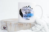 Personalised Condolences Mug, Your Wings Were Ready But Our Hearts Were Not, Memorial Gifts, Condolences Gift, In Loving Memory