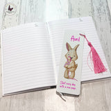 Personalised Cancer Awareness Notebook, Pink Ribbon Journal, Mental Health Awareness, Gifts For Her, Letterbox Gift