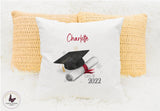 Personalised Graduation Cushion, Class Of 2022, University Gifts, Graduate Gift For Her & Him, Congratulations Gift Ideas, Well Done Gift